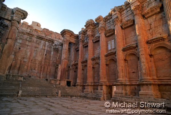 Baalbek - Bacchus Temple Interior